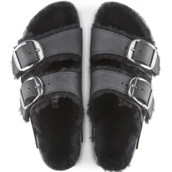 Birkenstock Arizona Big Buckle Shearling<Women Two-Strap Sandals