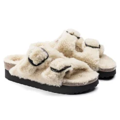 Birkenstock Arizona Big Buckle Shearling<Women Two-Strap Sandals