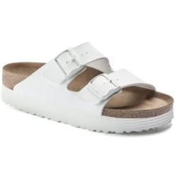Birkenstock Arizona Platform Vegan<Women Two-Strap Sandals