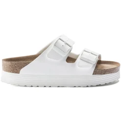 Birkenstock Arizona Platform Vegan<Women Two-Strap Sandals