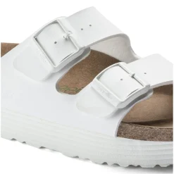 Birkenstock Arizona Platform Vegan<Women Two-Strap Sandals