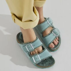 Birkenstock Arizona Shearling<Women Two-Strap Sandals